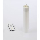 Dauerkerze 40mmØ passend für LED FLACKERLICHT elfenbein oder weiß wählbar, 40mmØ**